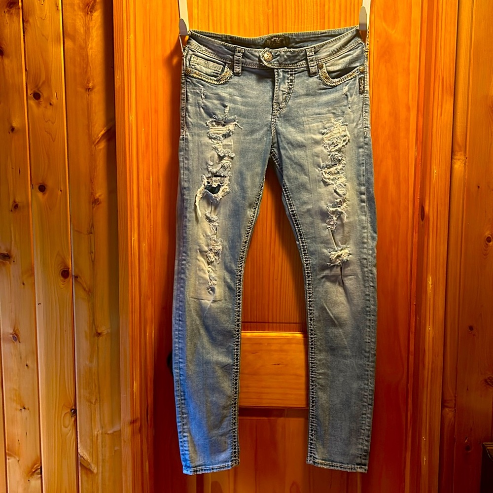 SILVER - “Tuesday” - Mid-Skinny - Jeans - Size: W30”/L31”